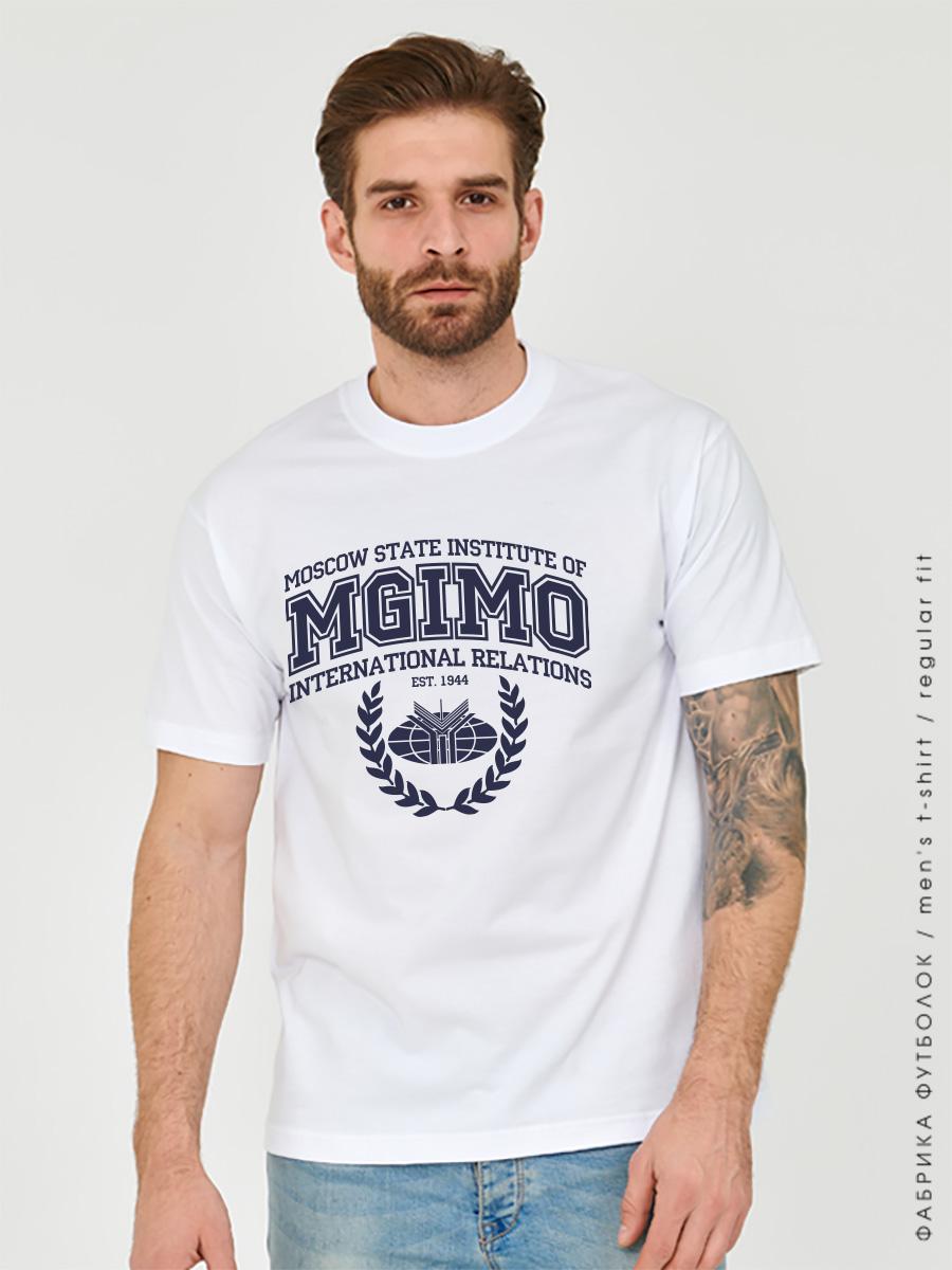 Футболка MGIMO Institute белая