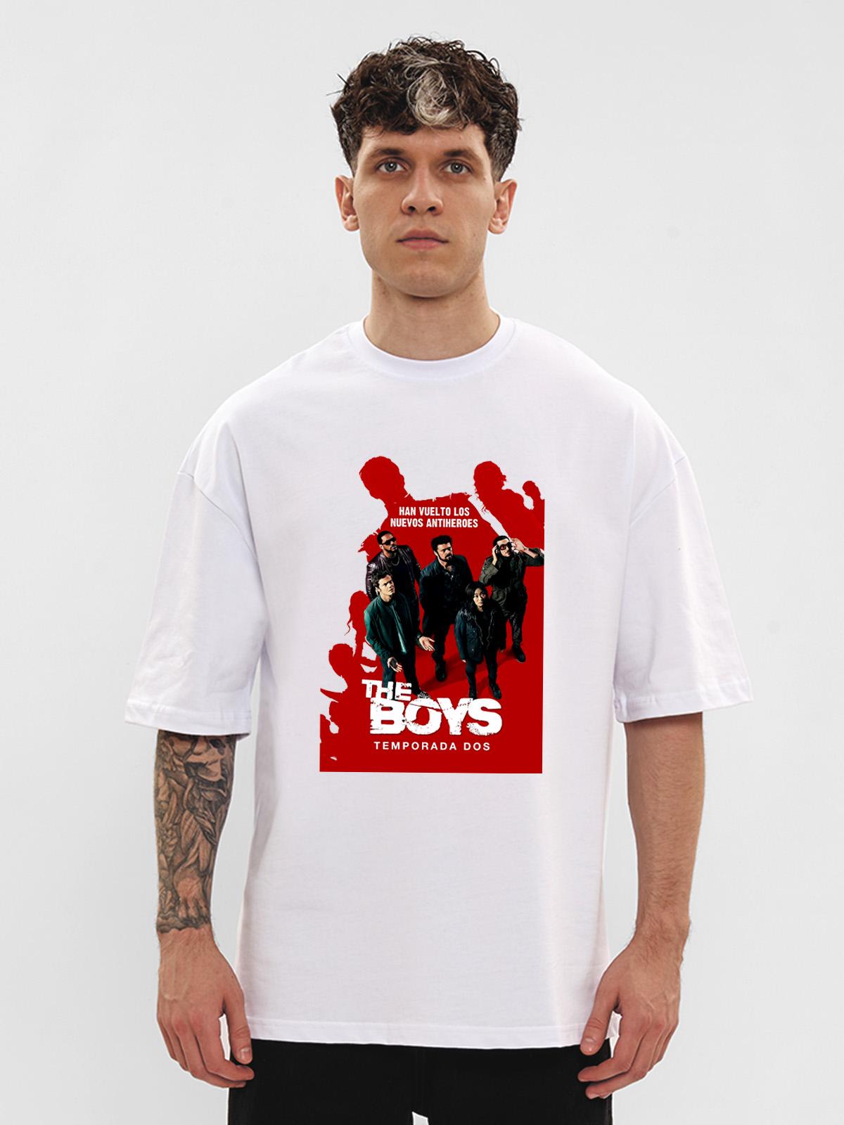 Футболка The boys белая мужская