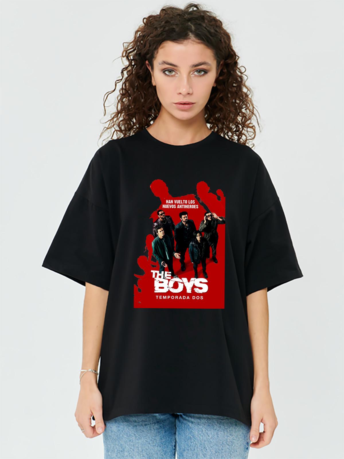 Футболка The boys черная женская
