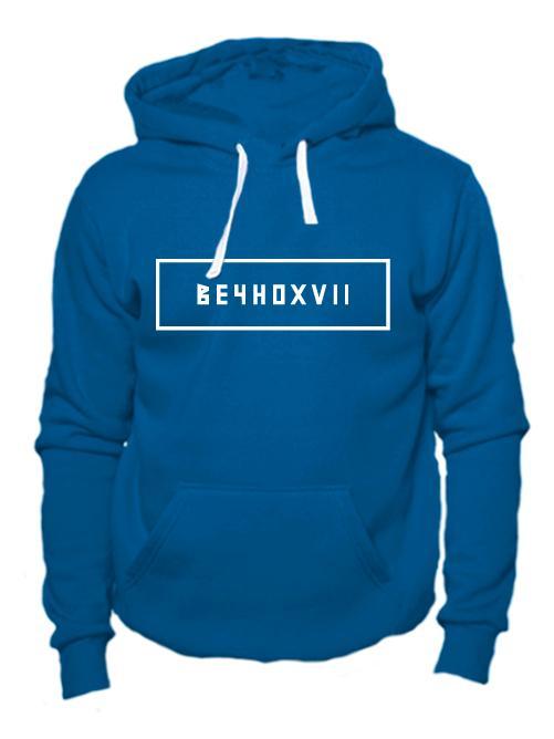 Толстовка Вечно XVII индиго