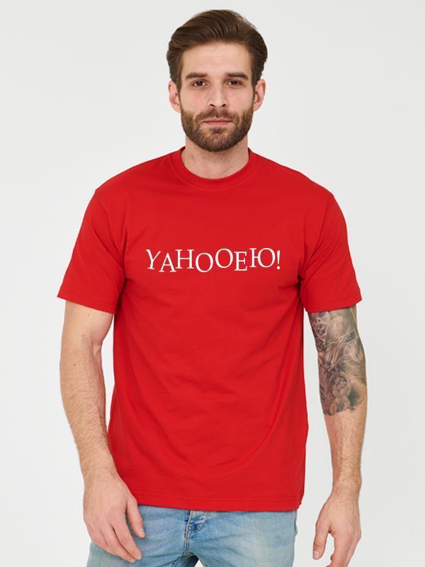 Футболка Yahooею красная